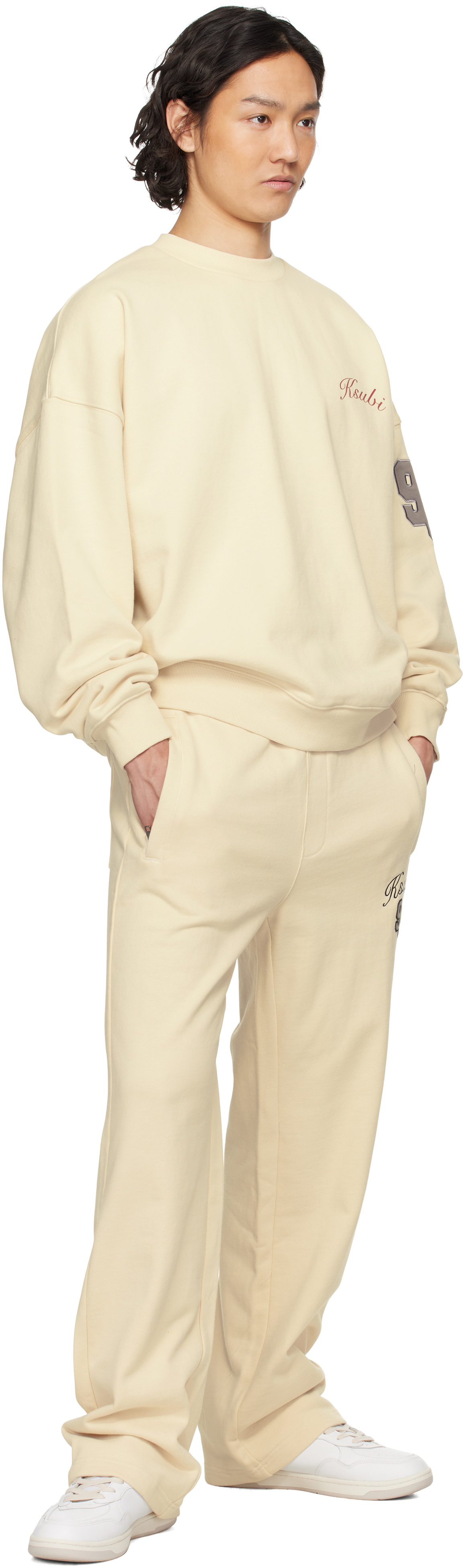 Ksubi Beige Playoff Ekcess Sweatshirt