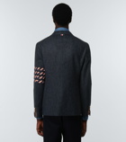 Thom Browne - 4-Bar wool blazer