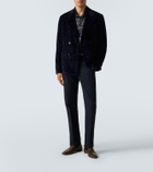Etro Paisley cotton polo sweater