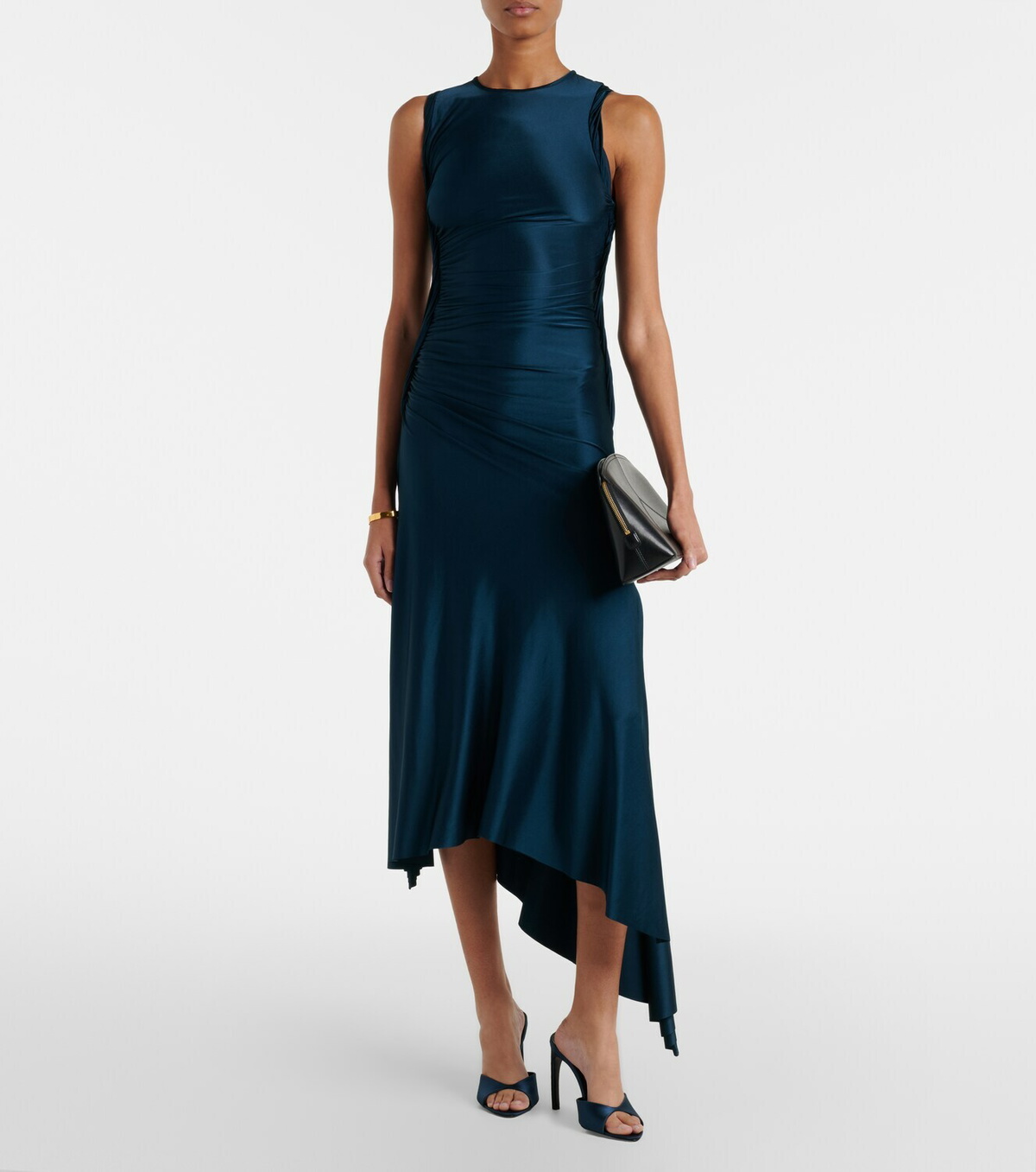 Victoria Beckham Harlow 100 satin mules