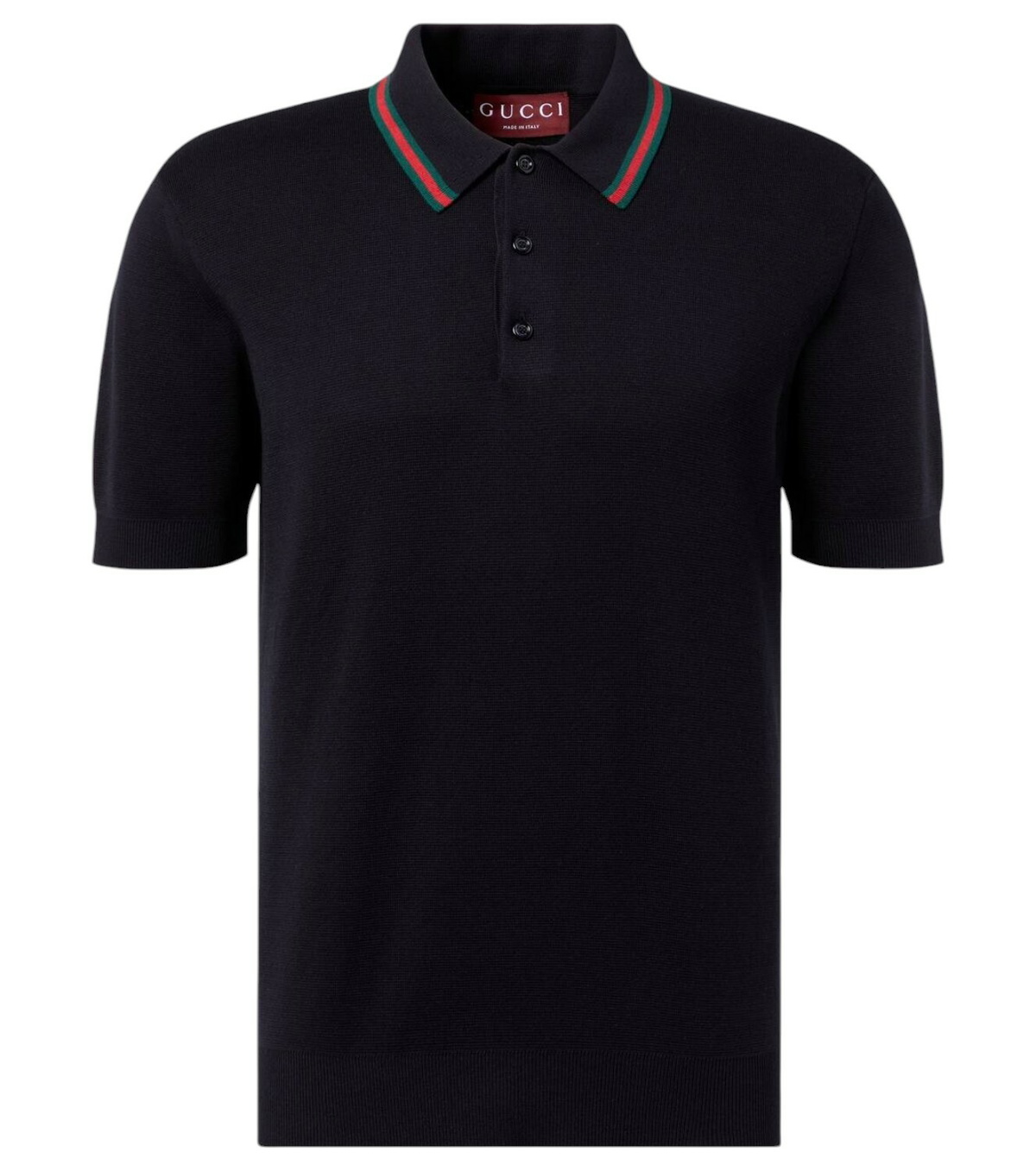 GUCCI - Stretch Cotton Piquet Polo Shirt Gucci GUCCI - Stretch Cotton Piquet Polo Shirt Gucci