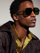 SAINT LAURENT - Squared-Frame Acetate Sunglasses