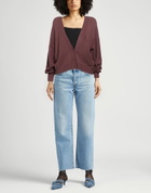 Manila Grace Womens Cardigan Chocolate in Brown