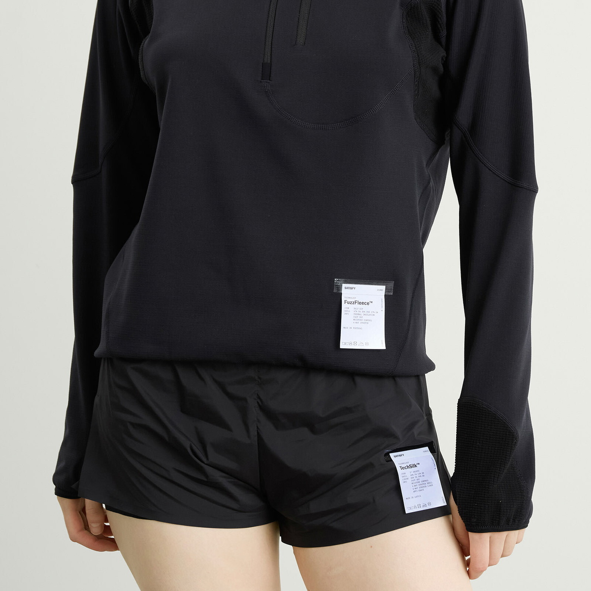 Satisfy Women's GhostFleece Half-Zip in Black