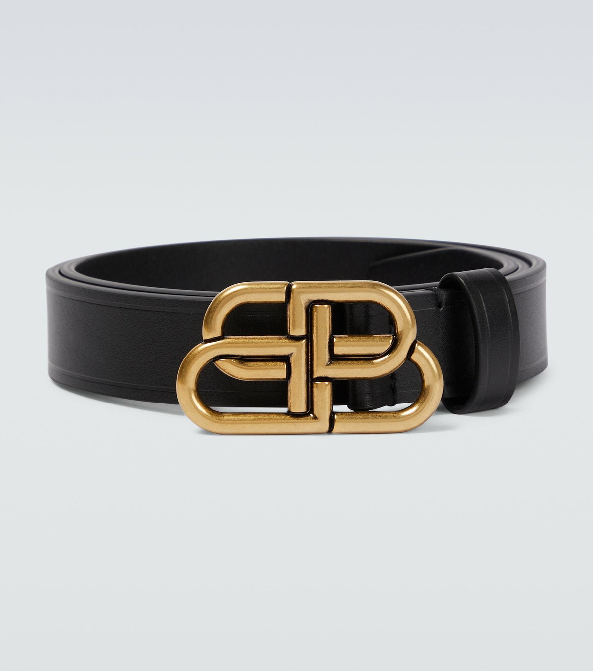 Balenciaga - BB leather belt Balenciaga display picture 1