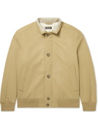 Loro Piana - Storm System Cashmere-Felt Bomber Jacket - Brown