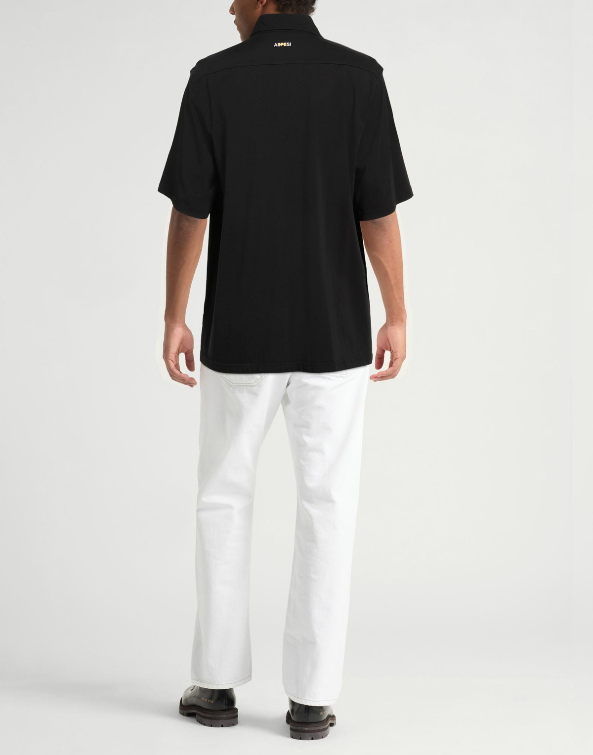 Aspesi Mens Shirt in Black