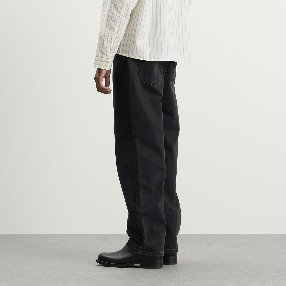 MKI Men's Denim Classic Jeans in Black Wash