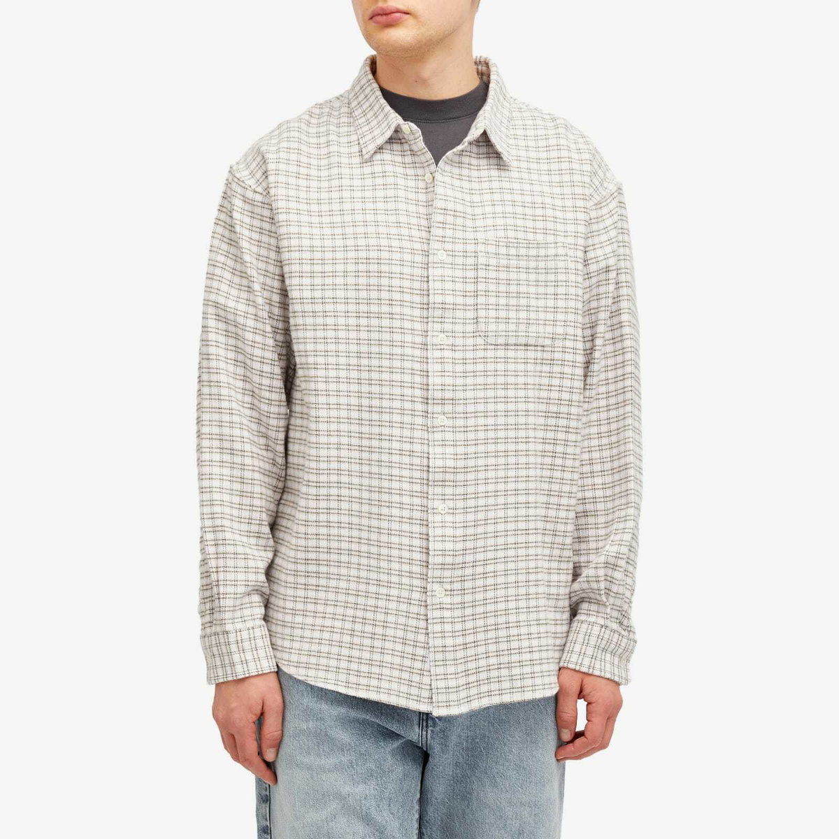 Adsum Men's Seam Shirt in White
