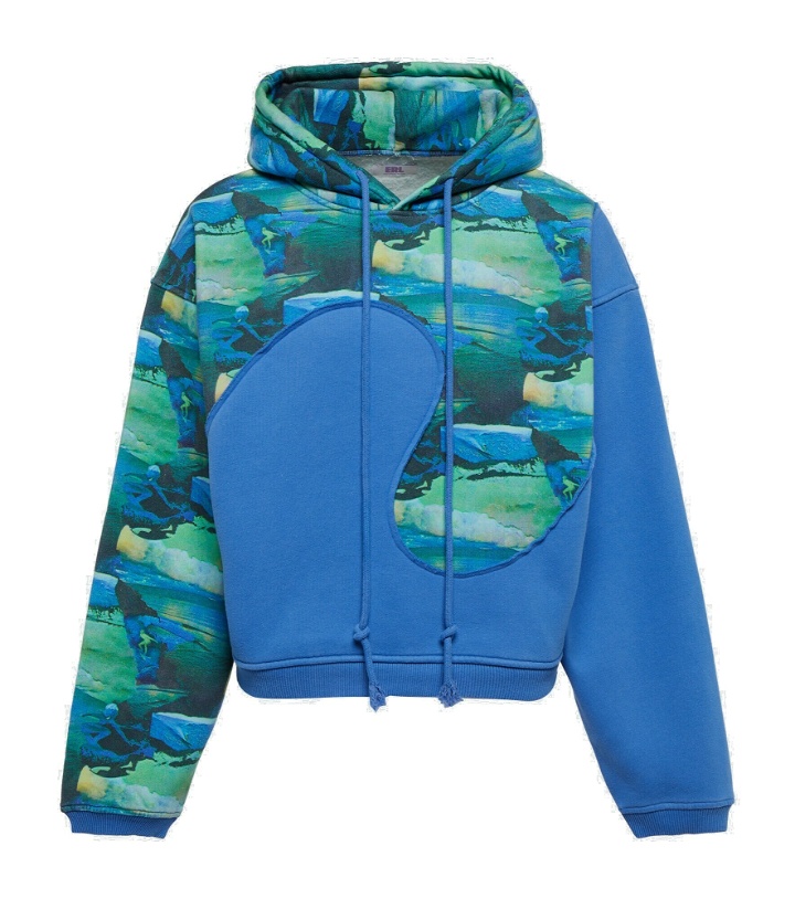 Photo: ERL - Printed cotton-blend hoodie