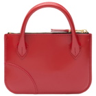 Comme des Garçons Wallet SA8100HA Handles Wallet in Red 