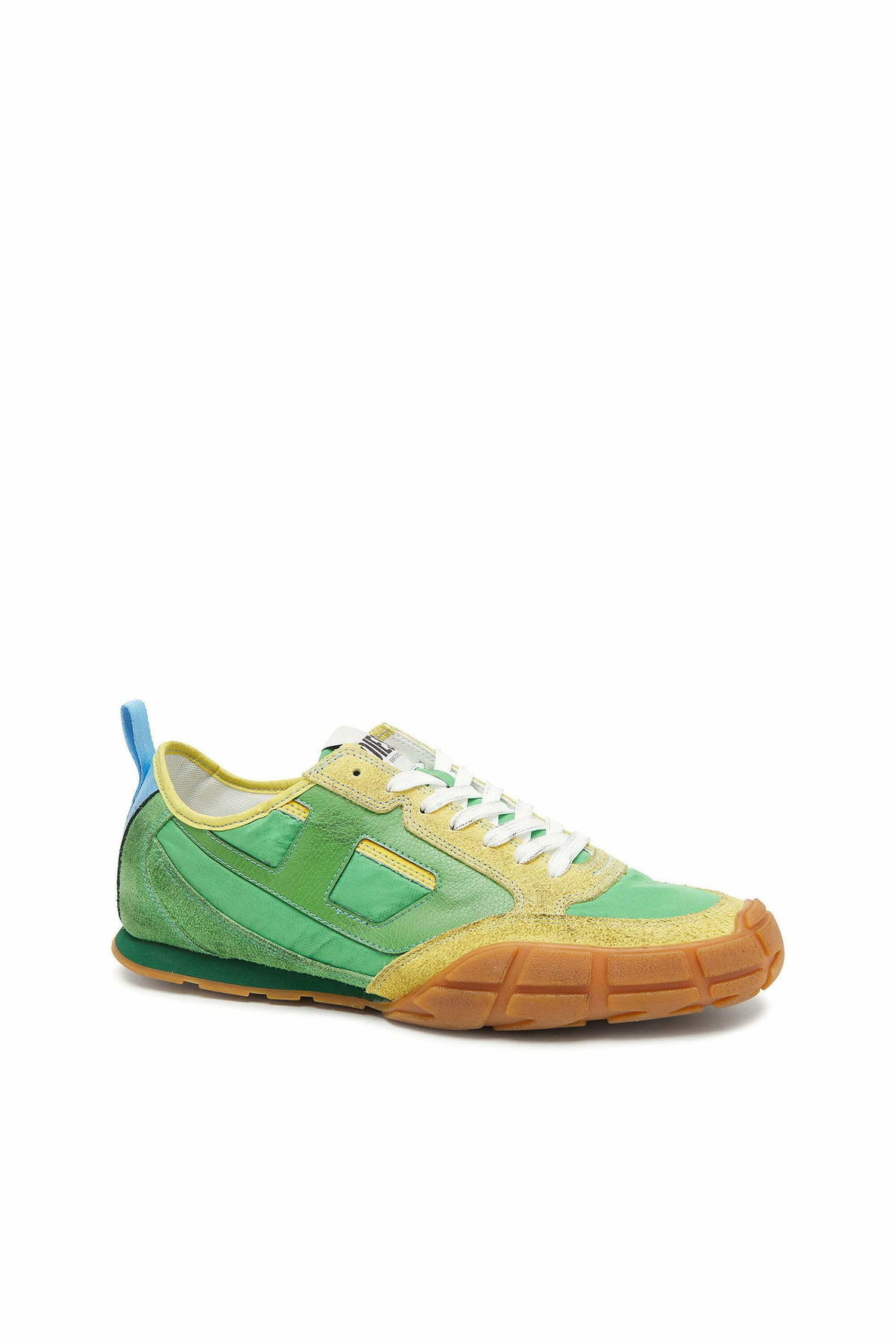 Diesel S-Pagodha - Sneakers in leather and nylon - Sneakers Mens in Green