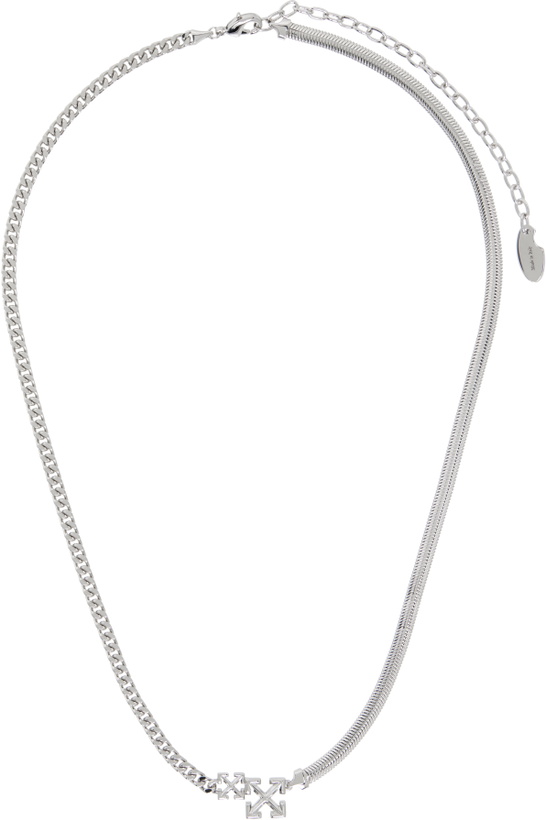 Photo: Off-White Double Arrow Necklace