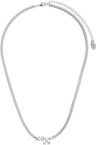 Off-White Double Arrow Necklace