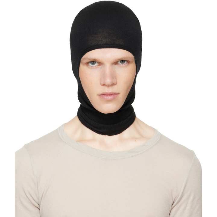 Photo: Rick Owens Black Tower Skull Balaclava