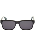 Gucci Men's Sylvie Striped Sunglasses in Black