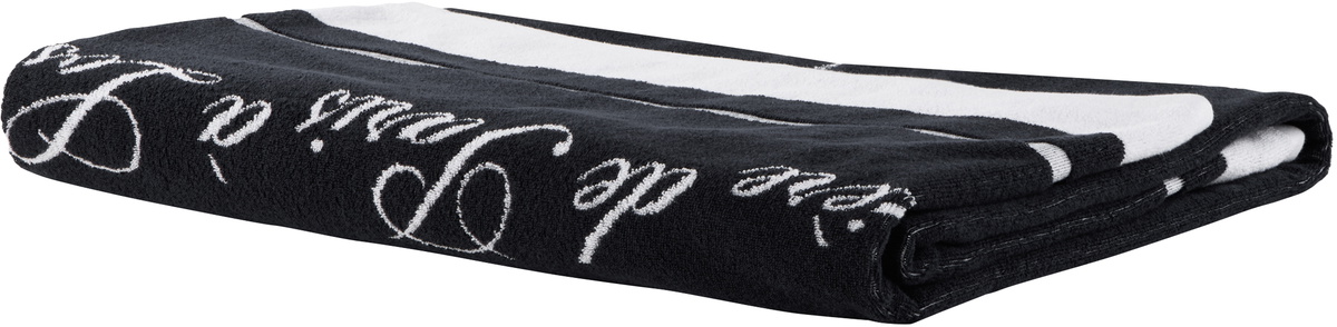 JACQUEMUS Navy & White La Croisière 'The Croisière' Beach Towel