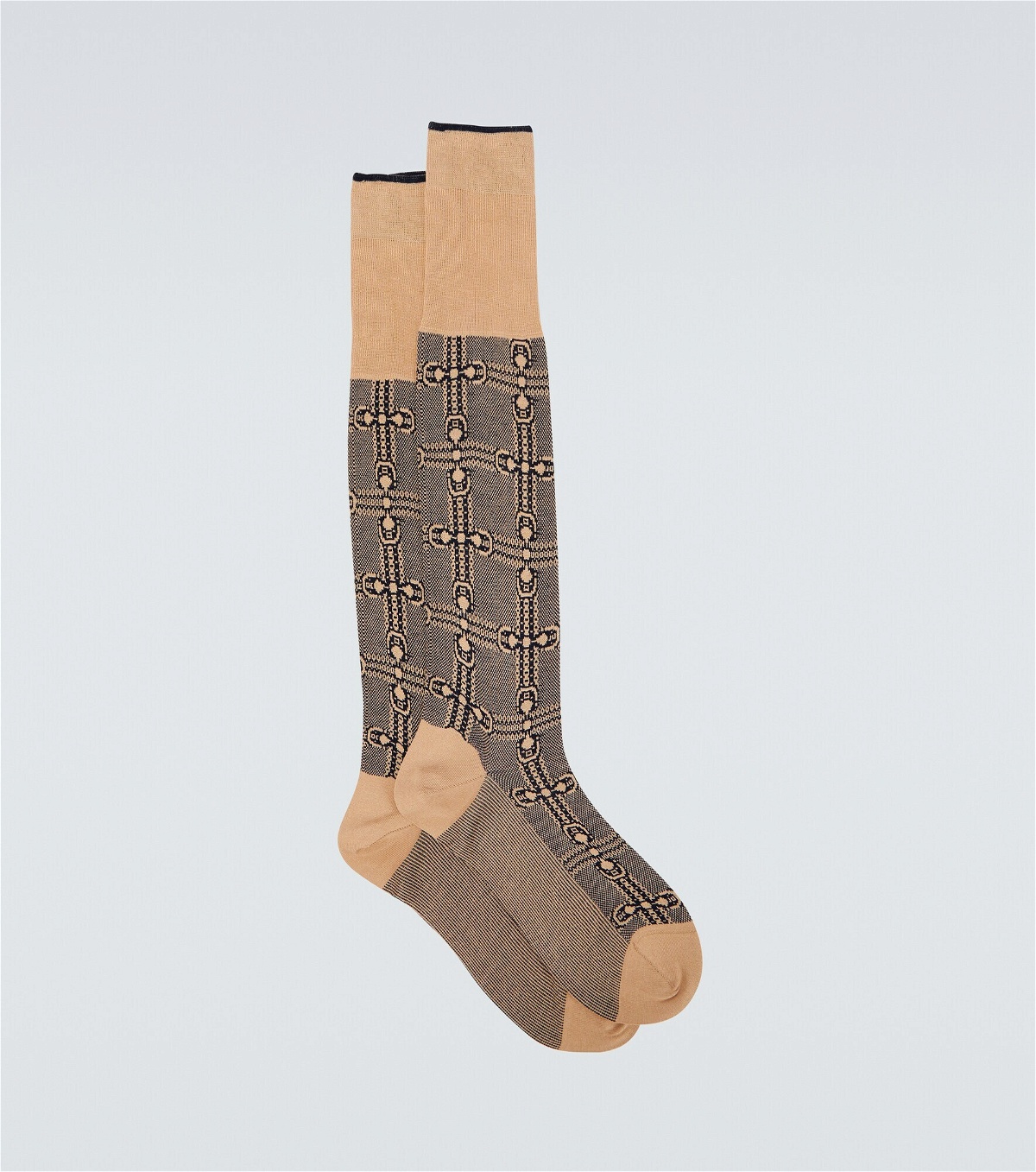 Gucci - Horsebit jacquard cotton socks
