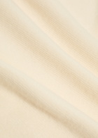 Reformation Iris Off-the-shoulder Knit top Beige