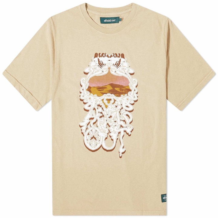 Photo: Afield Out Men's Range T-Shirt in Sand