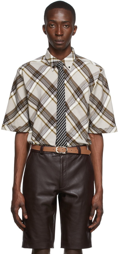 Photo: Ernest W. Baker Brown Cotton Shirt