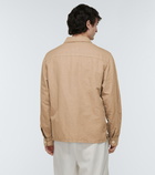 Brunello Cucinelli Linen and cotton shirt jacket