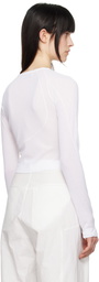 HYEIN SEO White Helix Long Sleeve T-shirt