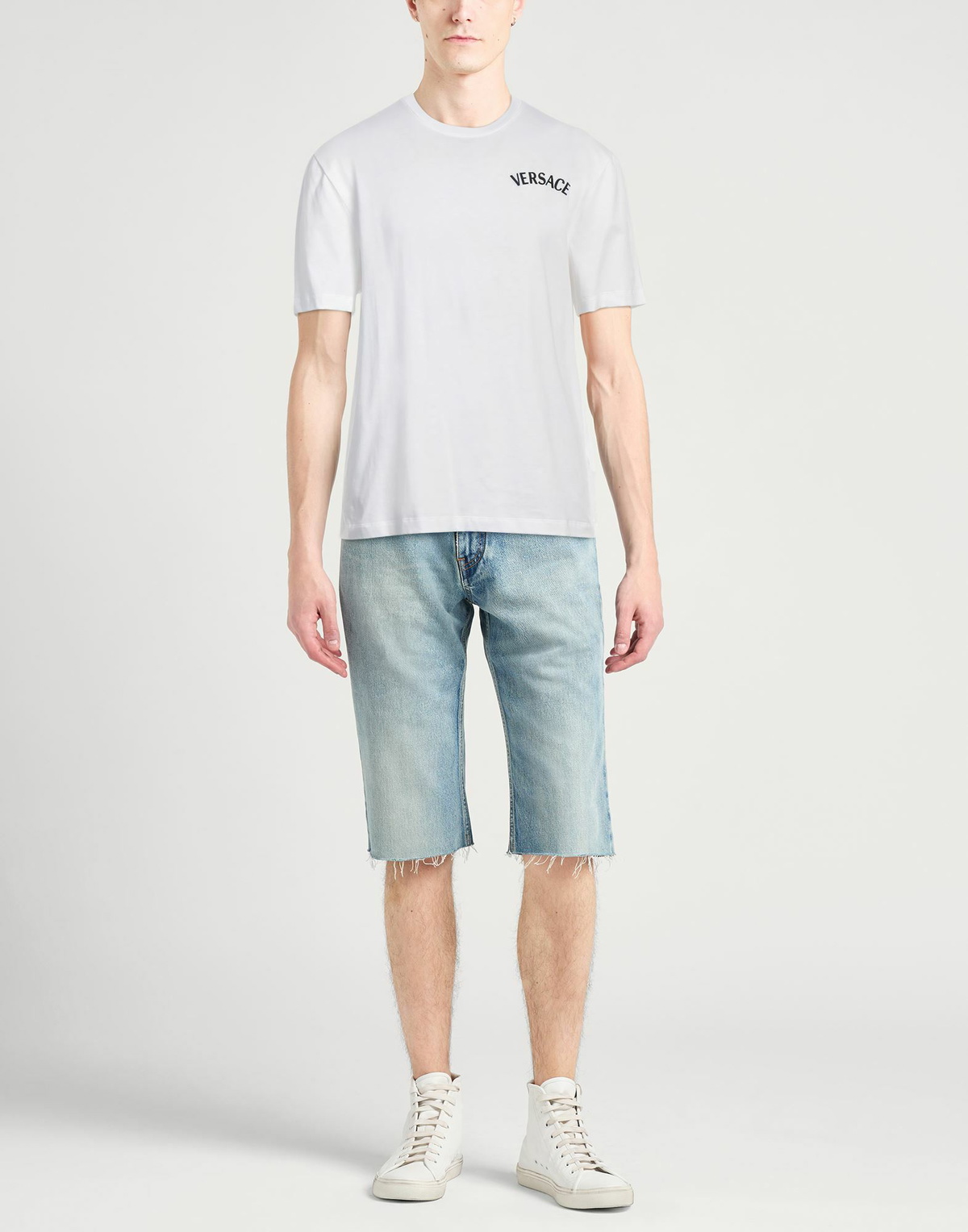 Versace Mens T-shirt in White