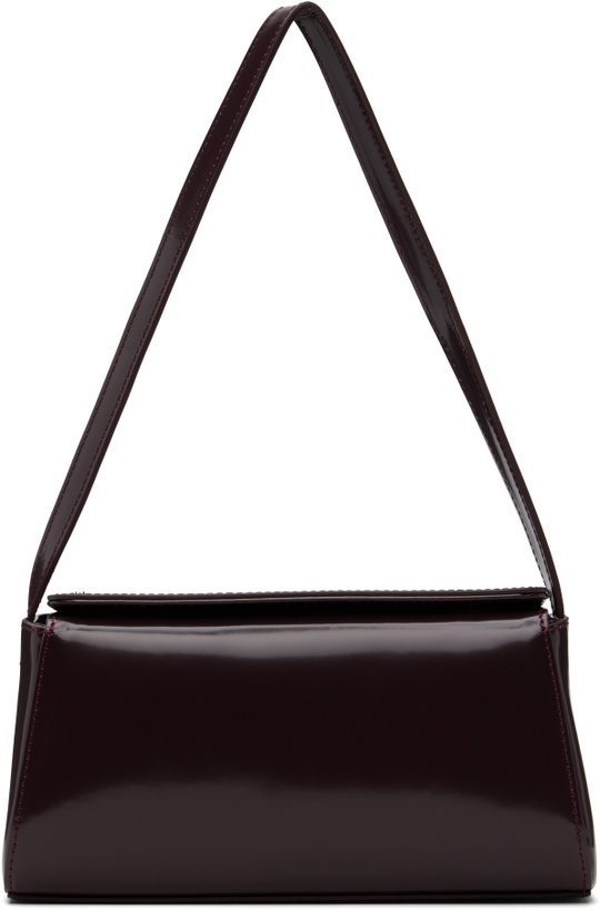 Photo: St. Agni Burgundy Mini Baguette Bag