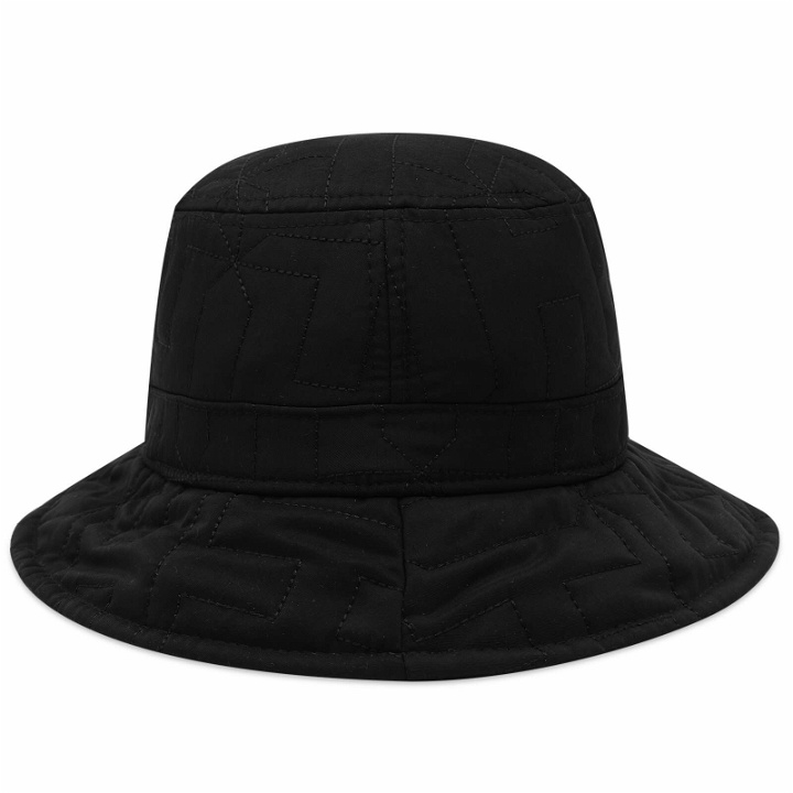Photo: Honor the Gift Men's H Quilted Bucket Hat in Black