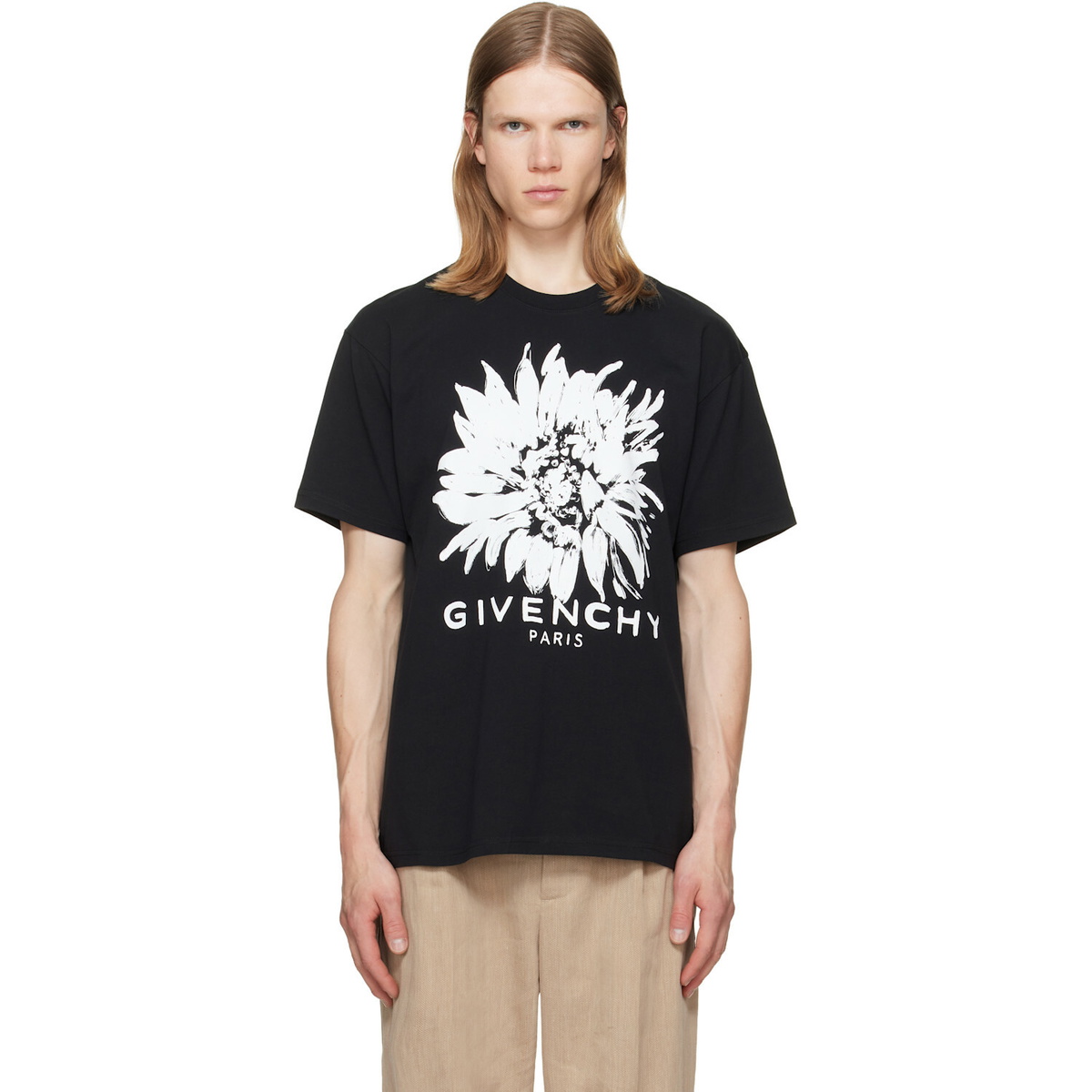 Givenchy Black Chito Edition Oversized Spiderweb T-Shirt Givenchy