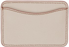 See by Chloé Tan & Beige Layers Card Holder