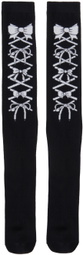 Ashley Williams Black Lace Socks