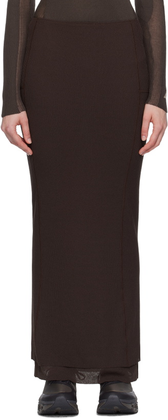 Photo: ROA Brown Long Sport Skirt