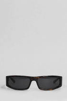 Courrèges Sunglasses In Brown Acetate