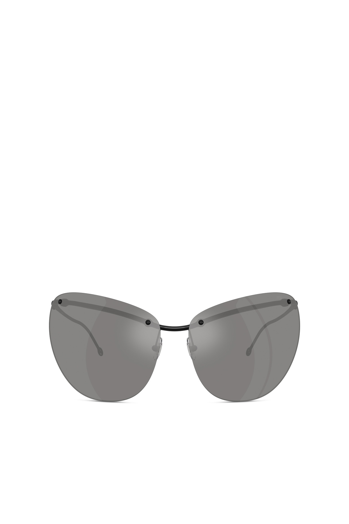 Diesel Wraparound shape sunglasses - Sunglasses - Unisex - Grey