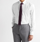 Ermenegildo Zegna - Slim-Fit Cotton-Jacquard Shirt - White