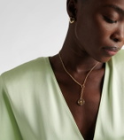 FoundRae Infinite Gratitude 18kt gold necklace with diamonds