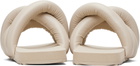 YUME YUME Beige Tyre Slides