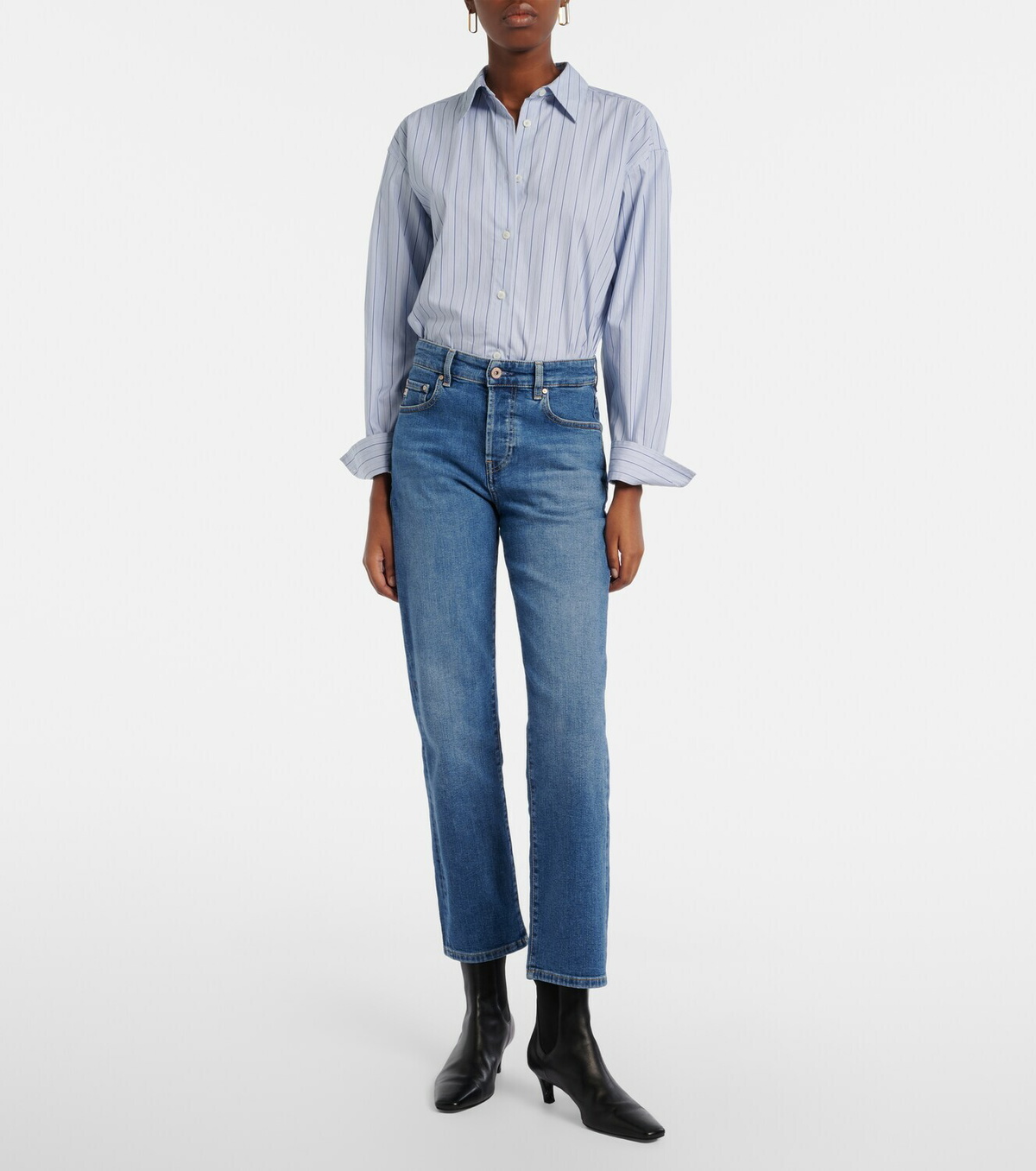 AG Jeans American cropped slim jeans