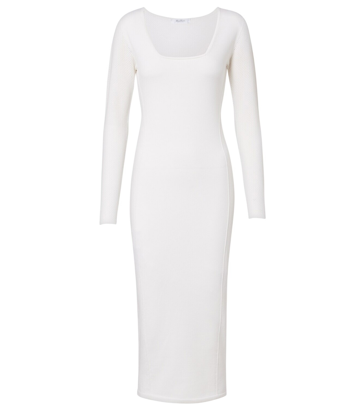Max Mara Virtus gathered jersey midi dress Max Mara Max Mara Virtus gathered jersey midi dress Max Mara