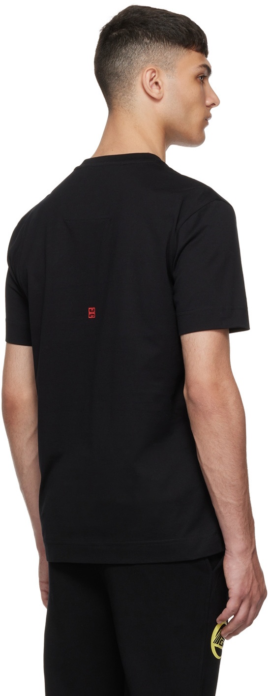 Givenchy Black Josh Smith Edition Logo T-Shirt