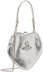 Vivienne Westwood Silver Belle Heart Frame Bag