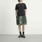 Nike Men's ACG All Over Print Smith Summit Short in Black Spruce/Life Lime/Summit White