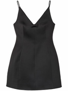 MARC JACOBS - Bow Satin Mini Dress