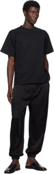 Peter Do Black Creased Oversized T-shirt