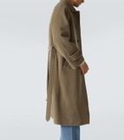 Auralee Belted wool coat