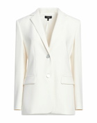 Theory Womens Blazer Cream