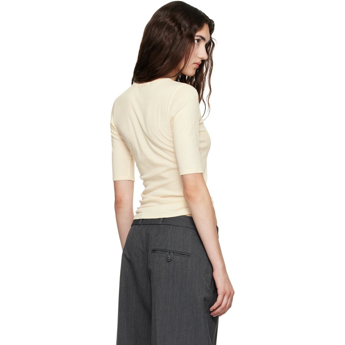 FLORE FLORE Off-White Anna T-shirt