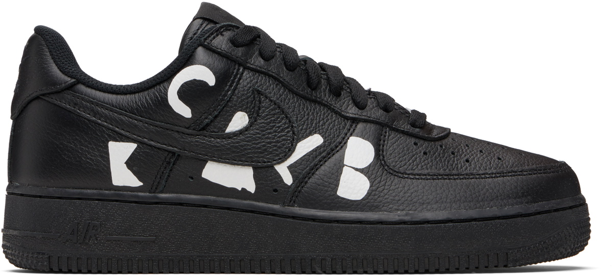 Black Comme des Garçons Black Nike Edition Air Force 1 Low Retro SP Sneakers